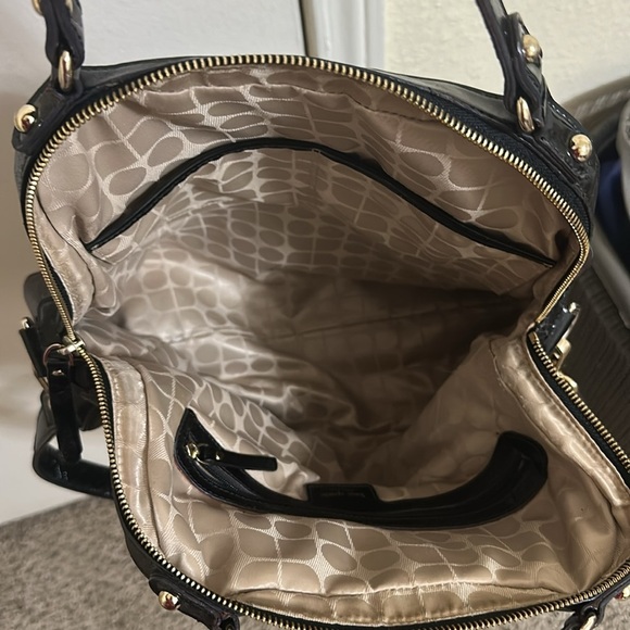 EUC Kate Spade Faux Leather Satchel Bucket Crossbody Bag - Picture 7 of 12